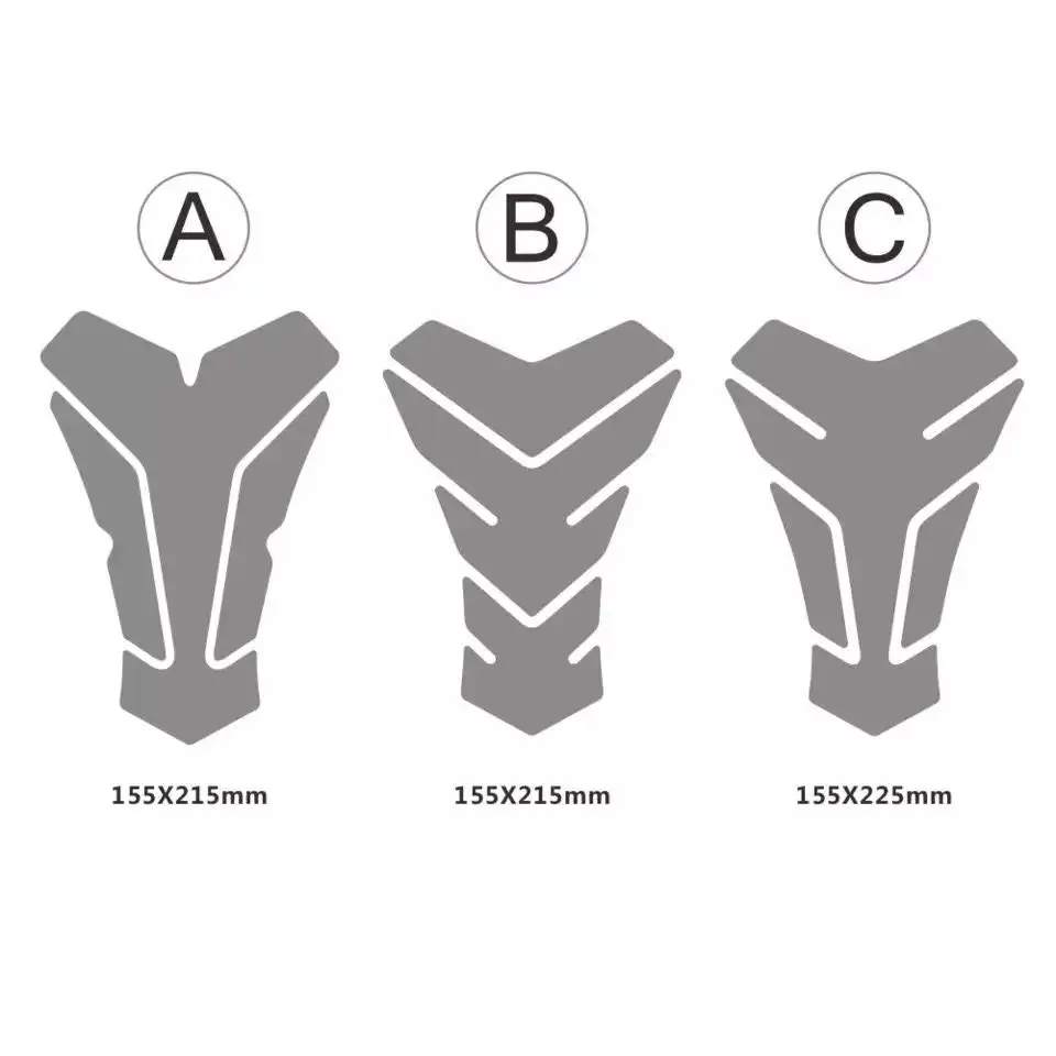 For KAWASAKI VERSYS X300 650 600 1000 VERSYS-X 3D Motorcycle Tank Pad Protector Decal Stickers