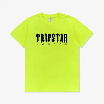 Trapstar London  Printed T-Shirt men Summer Breathable Short Sleeve Oversized Cotton Brand T Shirts Men's Clothing T-Shirt S-3XL 1