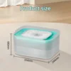 7L large capacity Automatic Cat Water Fountain With Faucet Dog Water Dispenser Transparent Filter Drinker Auto Drinking Feeder 2