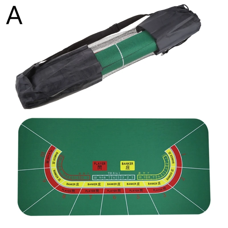 Baccarat Roulette, Rubber, Home Gaming Roulette, Betting Mat, Rubber Gambling Pad 69HD
