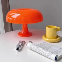 Orange Danish Mushroom Table Lamp Ornament Light for BedRoom Interior Lighting Desk Lamp Bedside Lamps Decoration Lighting 1