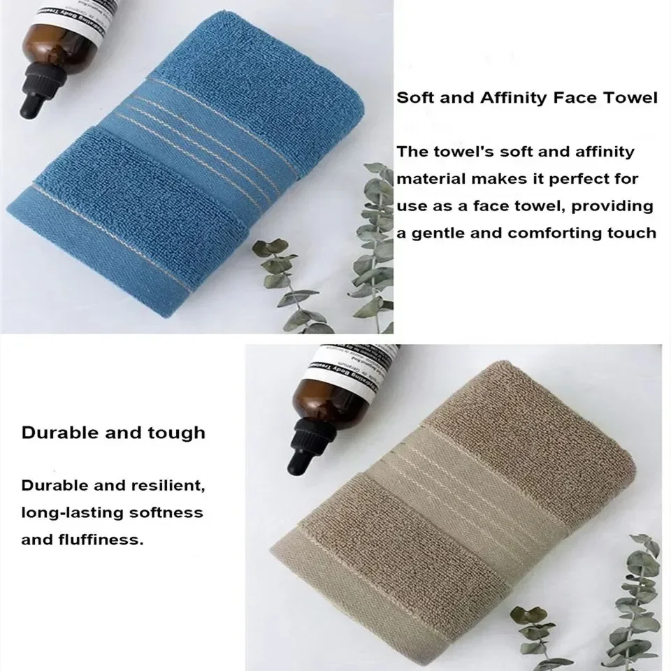 Highly Home & Garden Towel Bathroom Accessories Skin-friendly Color for Cotton Children Solid Universal and Adults Absorbent