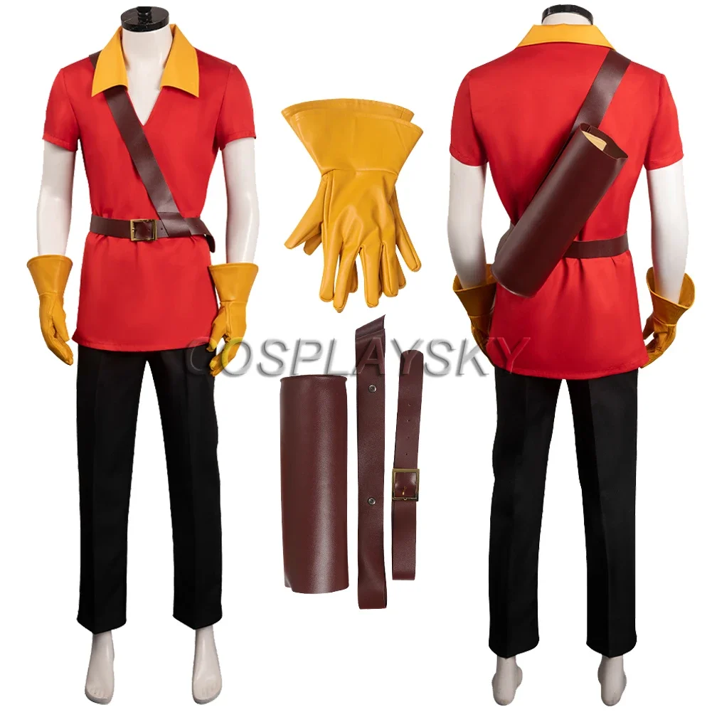 

Gaston Cosplay Fantasy Cartoon Beauty Cosplay The Beast Costume Disguise Adult Men Cosplay Roleplay Fantasia Outfits Halloween