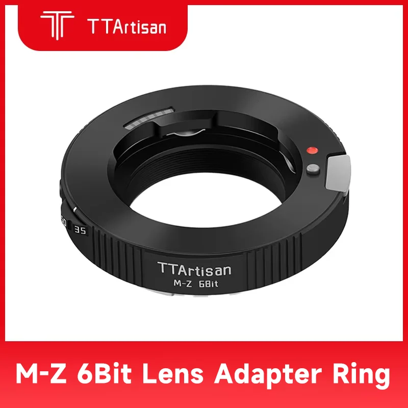 TTartisan M-Z 6Bit Adapter Ring For Leica M Lens to Nikon Z Camera