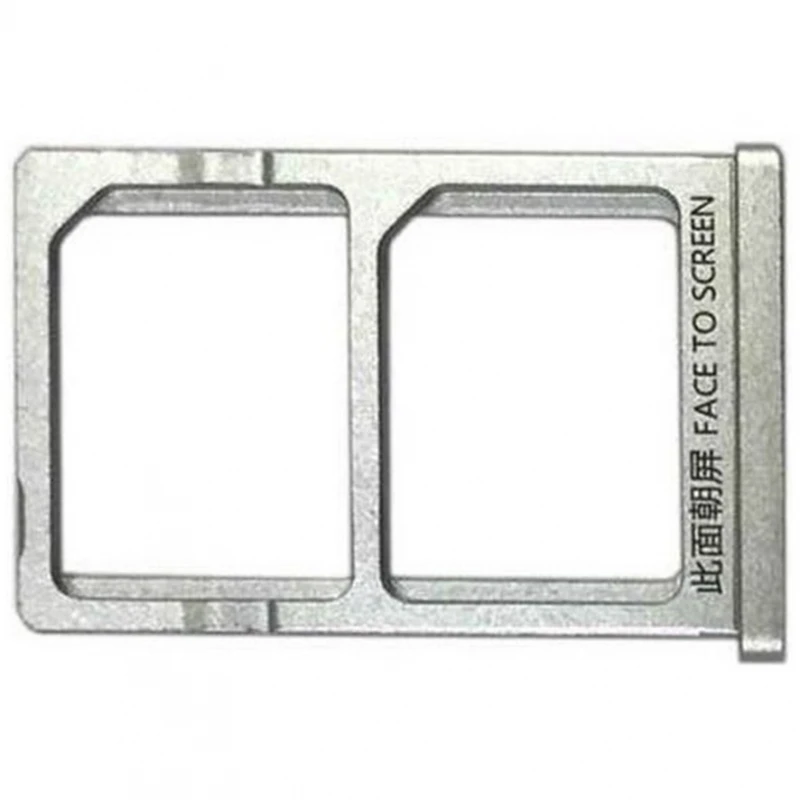 Vassoio Sim Per Adattatore Xiaomi Mi 5S Supporto Micro Sd Nano Silver Card # Xiaomi Mi 5S (2015711)