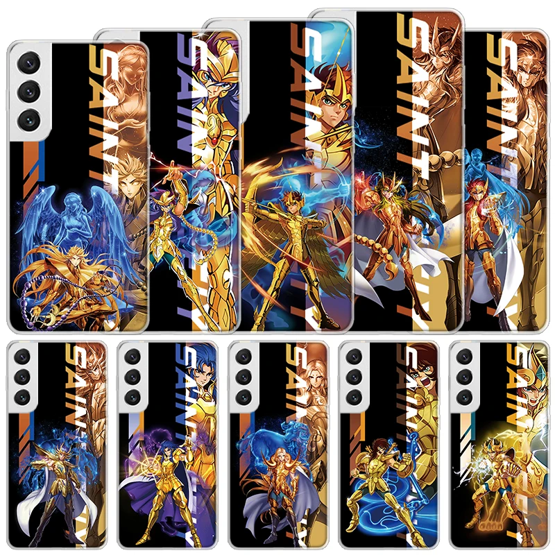 Мягкий чехол аниме Saint Seiya для Samsung Galaxy S24 S23