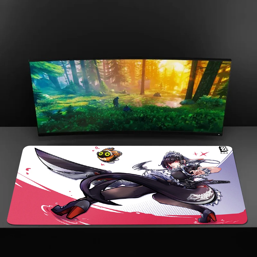 Zenless Zone Zero Character Mouse Pad High Elastic Non-slip Bottom R18+ Gaming Computer Mouse Pad