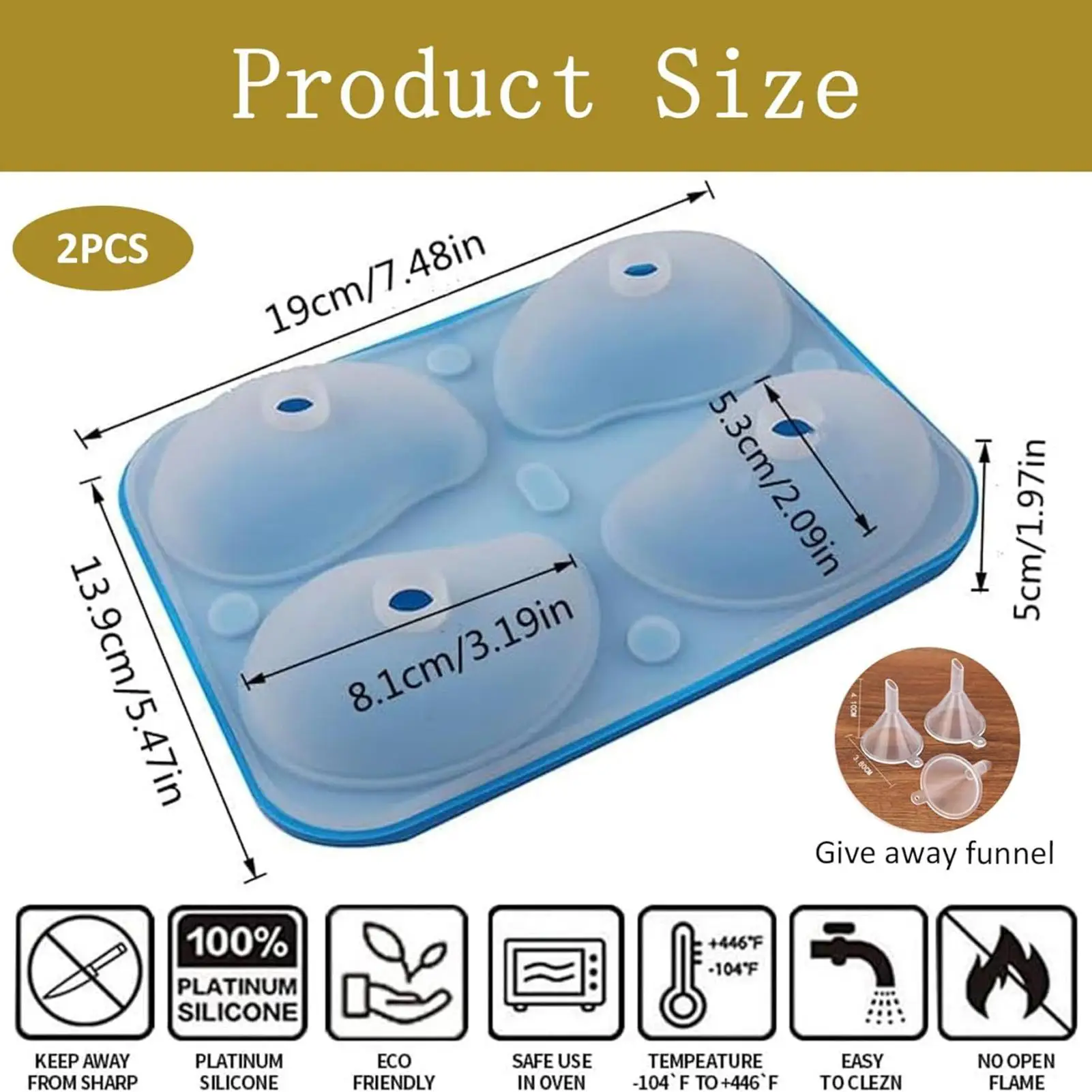 NEW 3D Mango Silicone Mold 4-Cavity Food Grade Mousse Cake Molds Kitchen Baking Tools for Wedding Party Desserts Pastry Bakeware