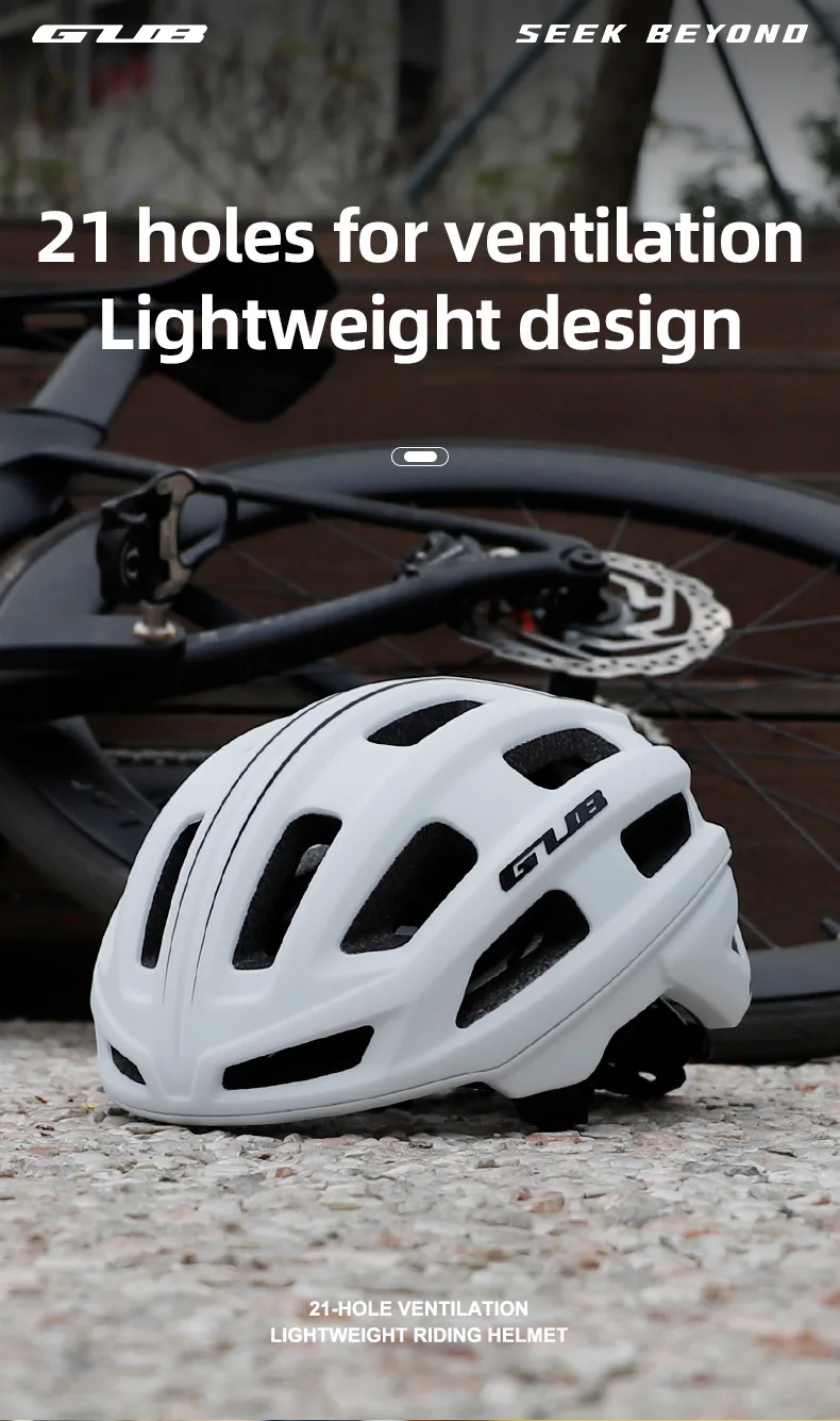 GUB D61 Atmungsaktiver Fahrradhelm Damen Herren Fahrrad MTB Rennrad Leicht Radfahren Sicherheit Outdoor Sport Helm Hut – Detail 1