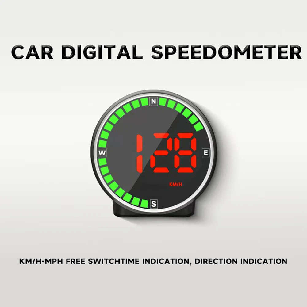 7색 GPS HUD 속도계 헤드업 디스플레이 자동차 속도 ? ? 디스플레이 장치 KMH /MPH 시간 표시 자동차 액세서리 ?