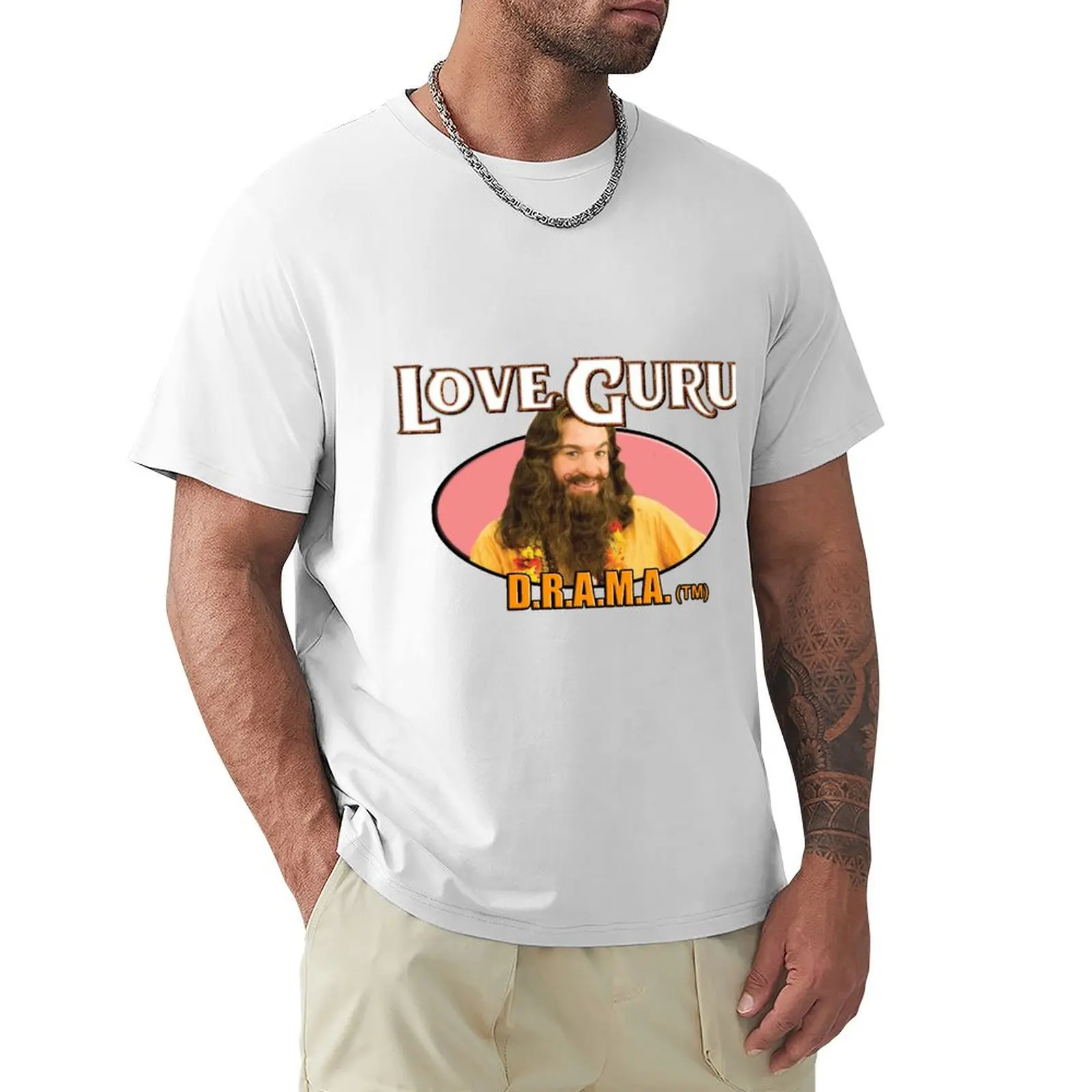 Love Guru T-Shirt Blanks Sports Fans T Shirt Uomo