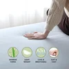 High Quality Bed Fitted Sheet 100% Bamboo Mattress Cover with Elastic Band Double King Queen Size Bed Sheet 90/120/200 Fit Sheet 3
