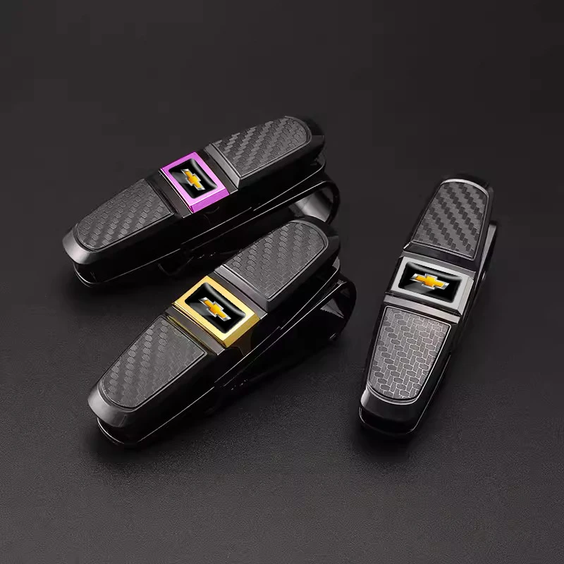 ABS 자동차 선 바이저 안경 클립 카드 티켓 고정 장치 쉐보레 크루즈 말리부 콜로라도 서브어반 이쿼녹스 블레이저 트랙스 카마로용