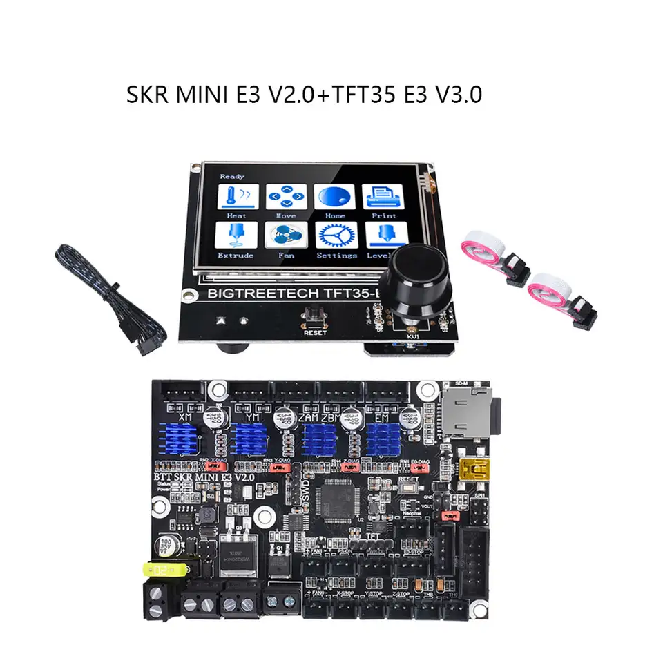 BIGTREETECH SKR MINI E3 V3.0 3D Motherboard MINI E3 V2 TMC2209 3D Printer Accessories For Ender 3 Upgrade BTT SKR V1.4 Turbo image 7