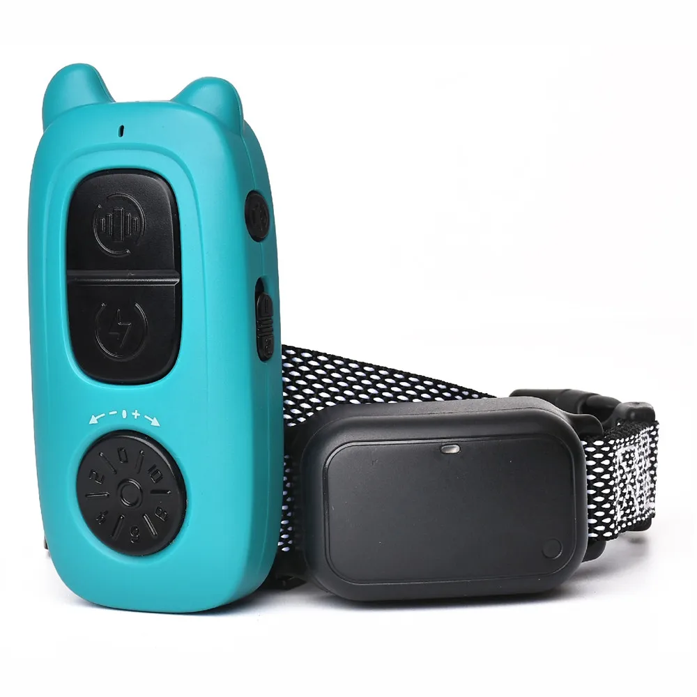 

400M Pet Trainer Collar Rechargeable Dog Shock Collar Remote Control Anti Bark Dog Collar Electric Shock Training Waterproof