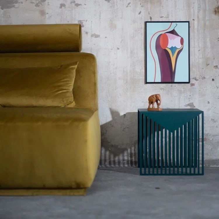 Modern Nordic Metal Coffee Table