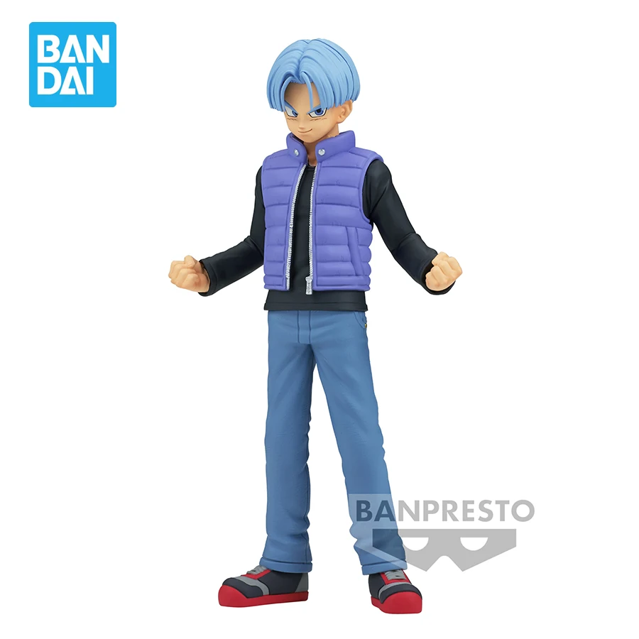 Originale Banpresto Anime Dragon Ball Super Hero Dxf Trunks Pvc Action Figures Dbz Figurals Giocattoli Modello Da Collezione