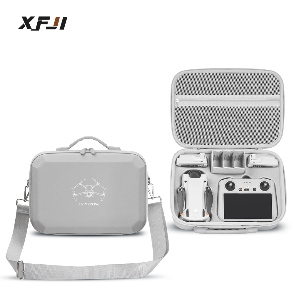Custodia Portatile Xfji Per Dji Mini 3 Pro Storage Box Per Dji Mini 3 Pro Fly More Kit Accessori Borse Per Droni A Prova Di Schizzi