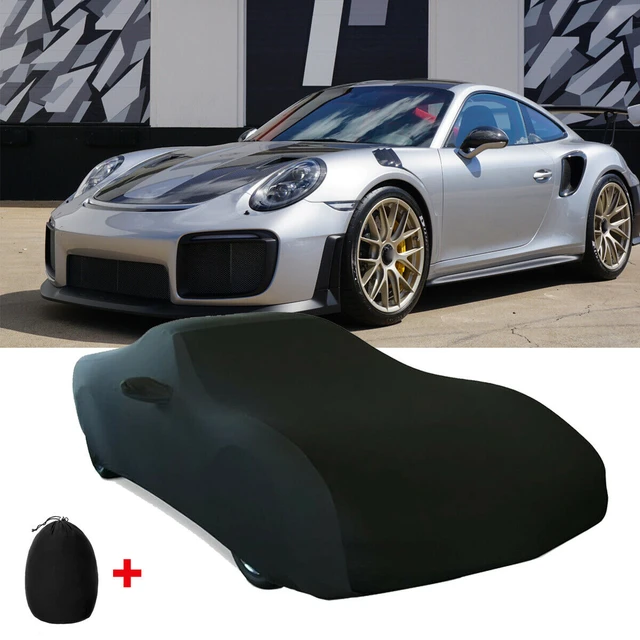 Full Car Cover Stretch Dust-proof Custom Black For Porsche Boxster