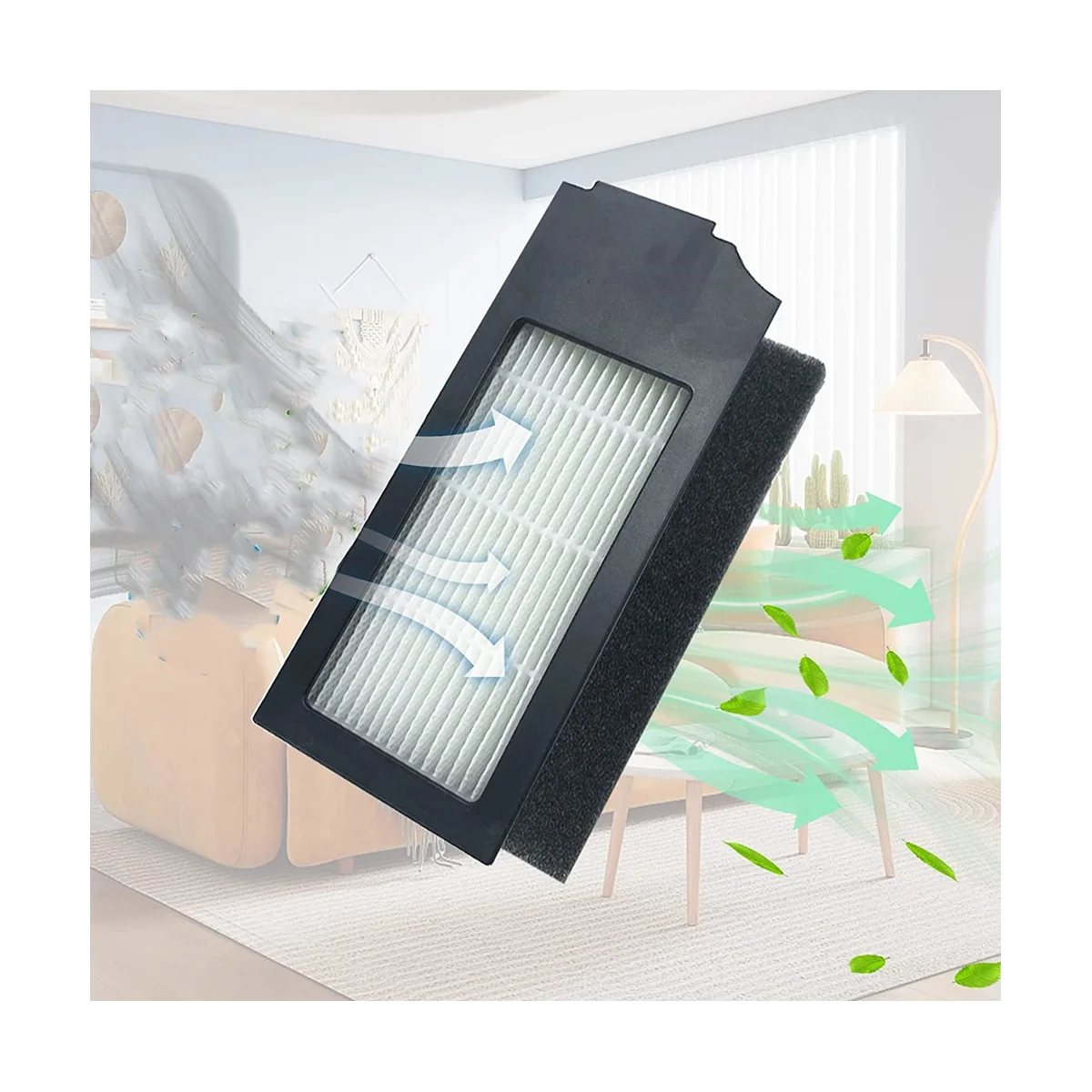 

Аксессуары для пылесоса Ecovacs Deebot X1 Omni / X1 Turbo / X1 и X1 Plus, основной фильтр с щеткой