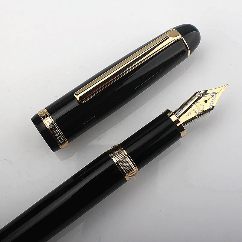 New JinHao X350 Metal Fountain Pen Gold clip EF 0.38mm F nibs office school  supplies