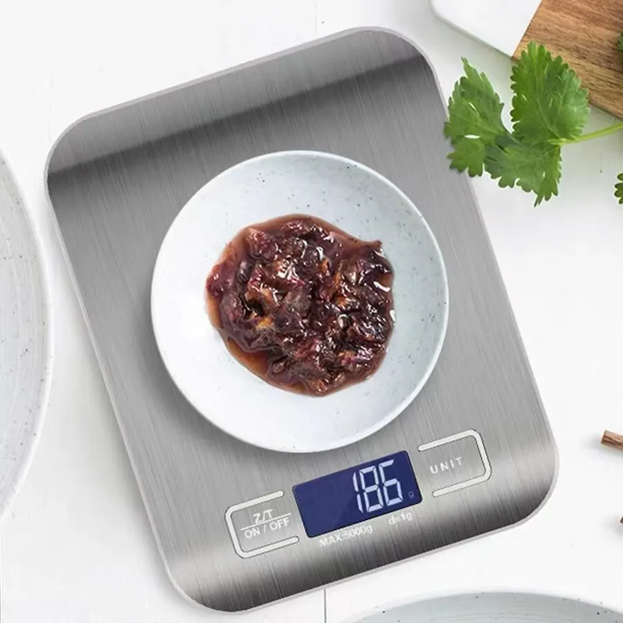 Báscula de cocina Báscula digital de alimentos de acero inoxidable | Tienda Diversi