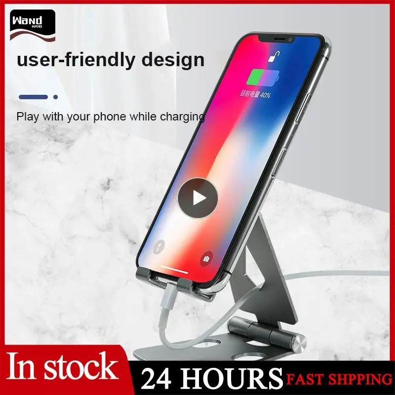 

Регулируемая подставка для планшета, алюминиевая настольная подставка-держатель для планшета 4-13 дюймов, подходит для IPad 7,9 9,7 11, держатель для телефона