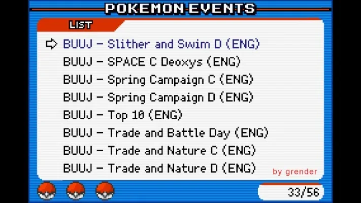 Pokemon Event Distribution Video Game Cartridge for Third Generation Games English Language 6
