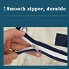 Clear Zippered Storage Bags with Zipper Handles  Extra Large Capacity Closet Underbed Organizer for Clothes Bedding Comforter 3