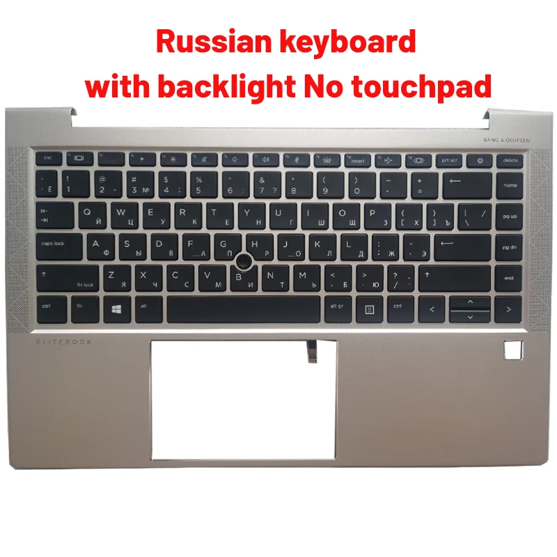 Teclado para hp Elitebook 840 g8 745 845 g7 com Palmrest Superior 6070b1847701 M07090001 uk Espanhol Latim Nós Novo - Imagem 4
