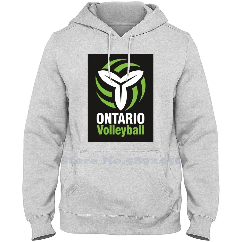 

Ontario Volleyball Association Casual Clothing Sweatshirt 100% Cotton Graphic Hoodie