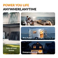 Batterie LiFePO4 Humsienk 12V 100Ah avec BMS 100A intégré, 8000 cycles, pour camping-car/moteur de pêche à la traîne/voiturette de golf/camping/garantie de 2 ans/UL 1973 8