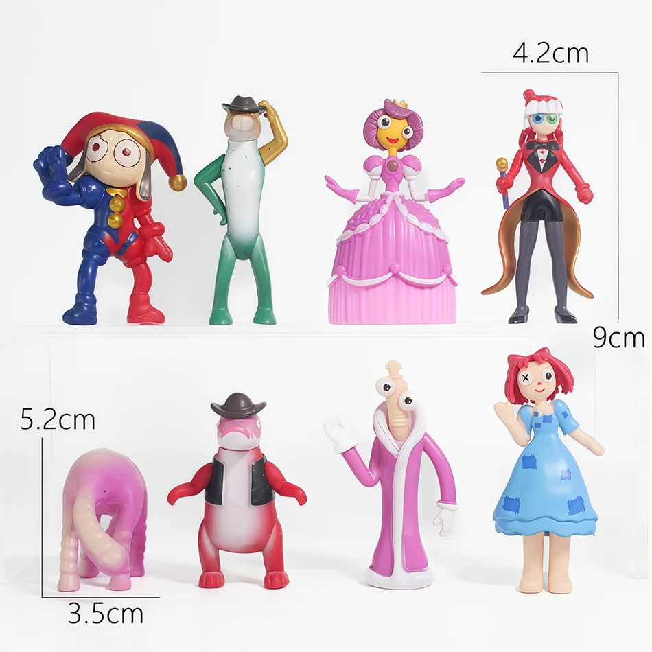 Amazing Digital Circus Toy Set - Cartoon Art Accessories & Anime Gifts