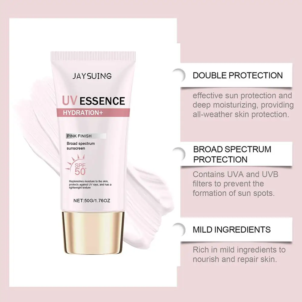 Moisturizing Protective Cream Waterproof UV Defense Body Lotion for Outdoor Activities Hydrating SPF Skin Care