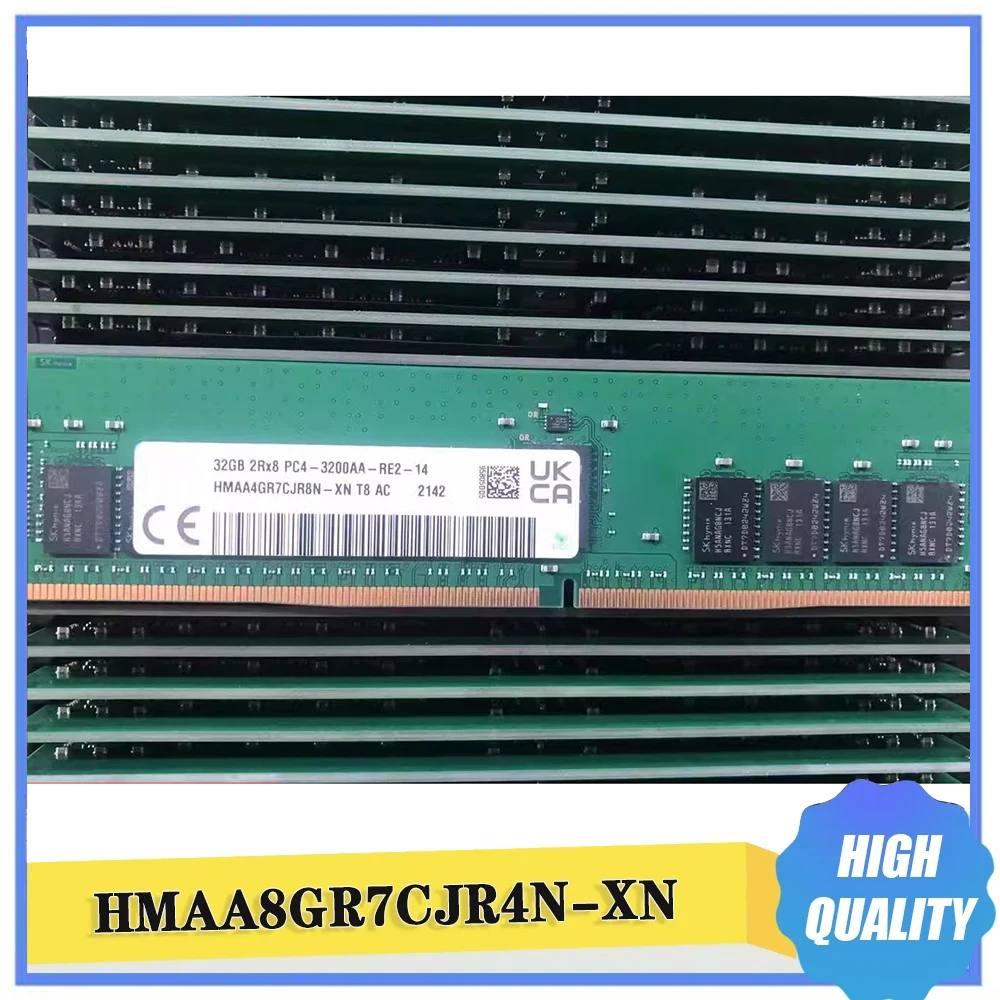1개 RAM 64GB 64G HMAA8GR7CJR4N-XN DDR4 3200 ECC REG PC4-3200AA RDIMM 서버 메모리  - AliExpress