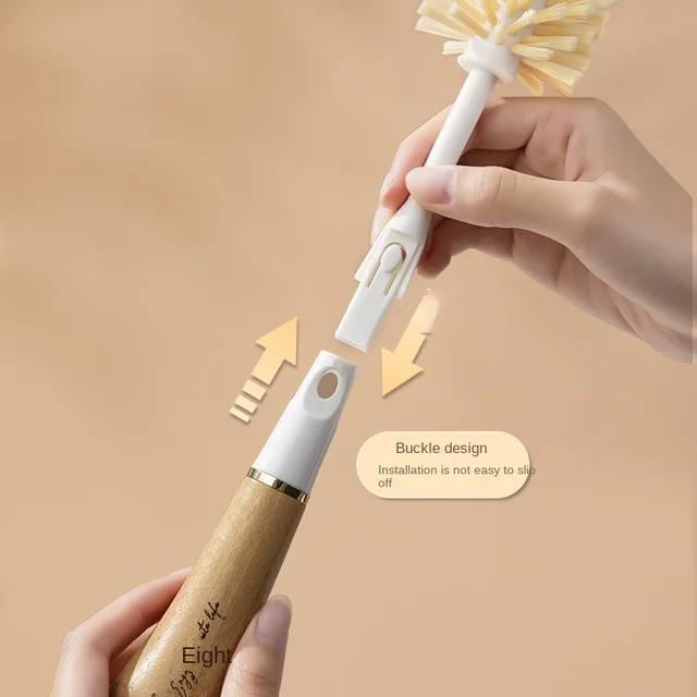 필수적인 설거지 도구를 위한 8피스 교체 헤드 갭 브러시 세트