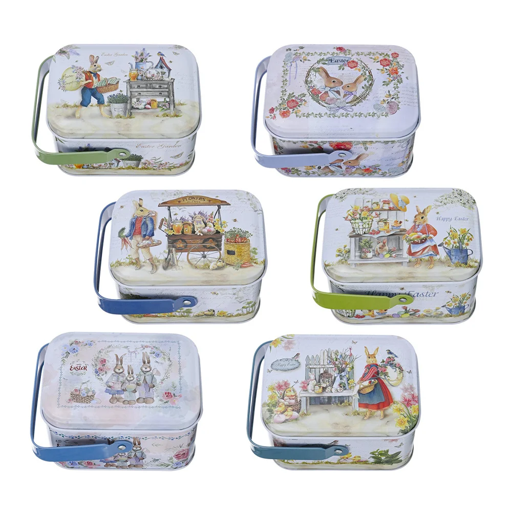 

6 Pcs Gift Boxes For Presents For Presents For Presents For Presents Easter Tin Gift Boxes For Presents For Presents For