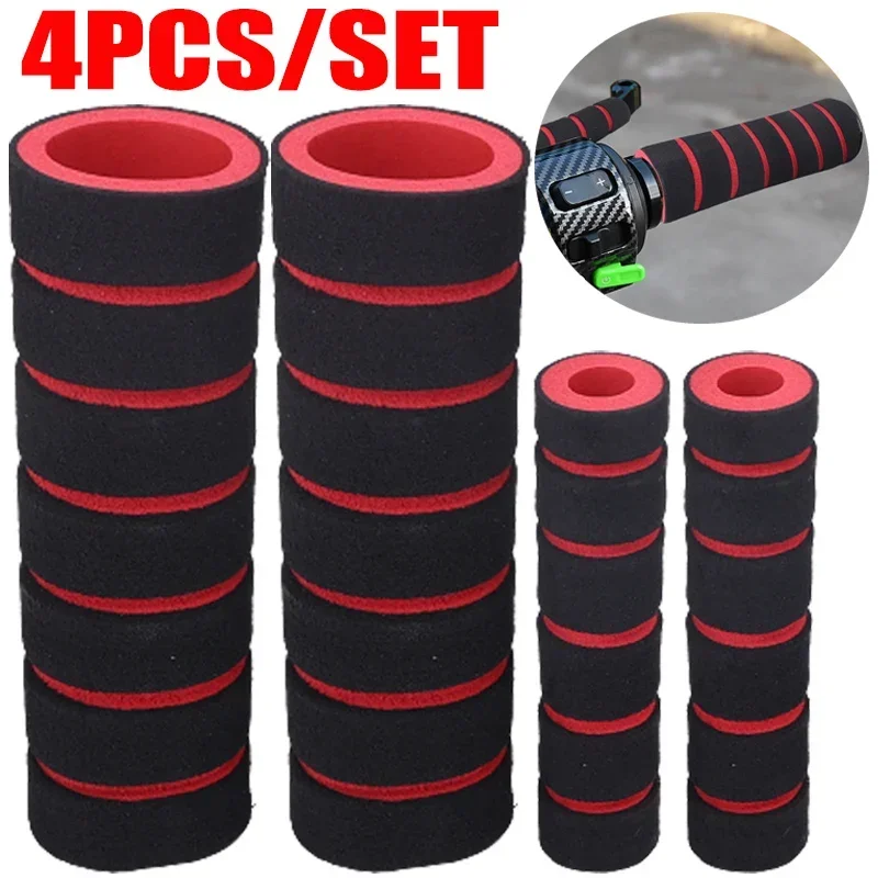 Soft Sponge Foam Motorcycle Handlebar Grips Covers