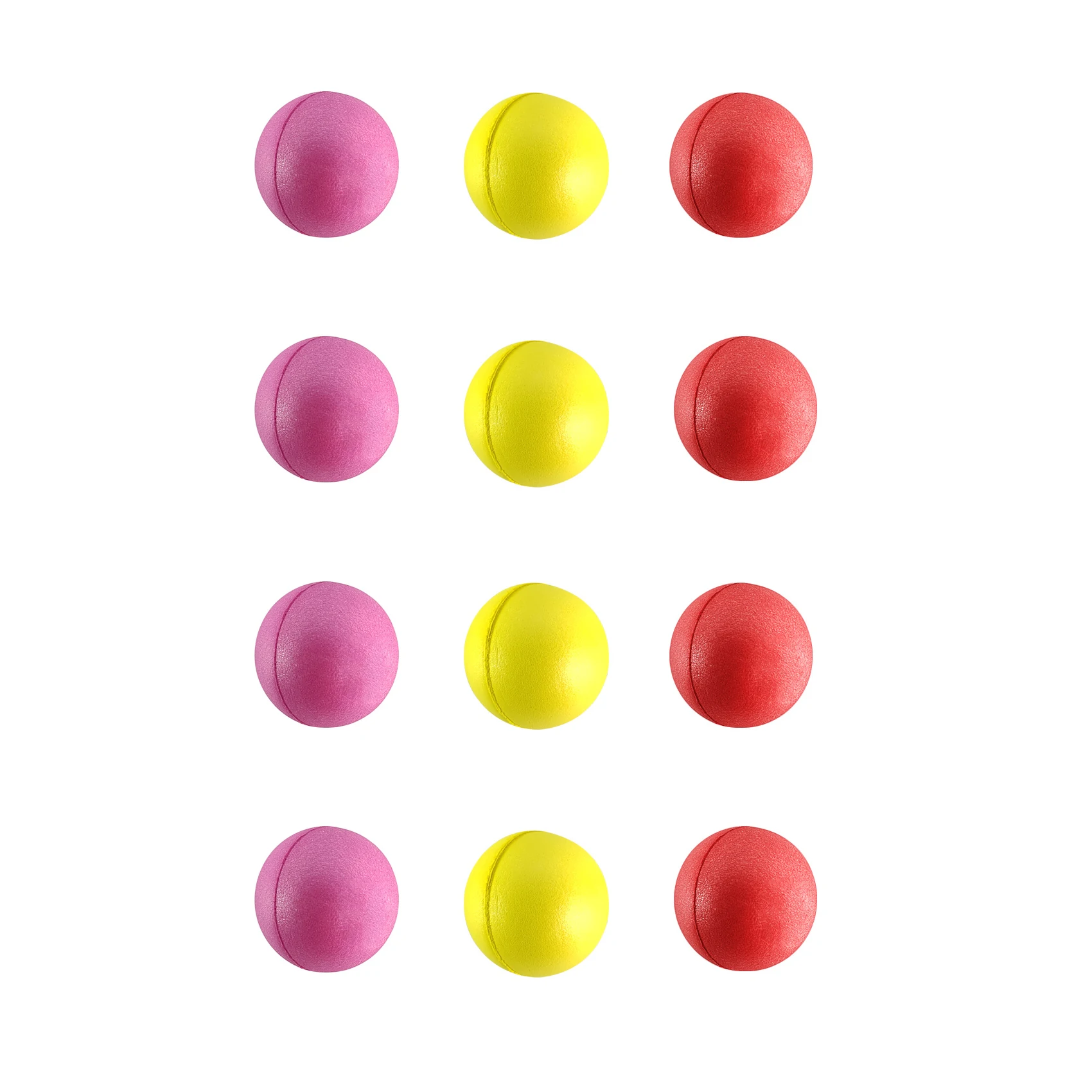 Aventik 12ps Durable & Lightweight Slotted Peg Float High Visibility Round Fishi