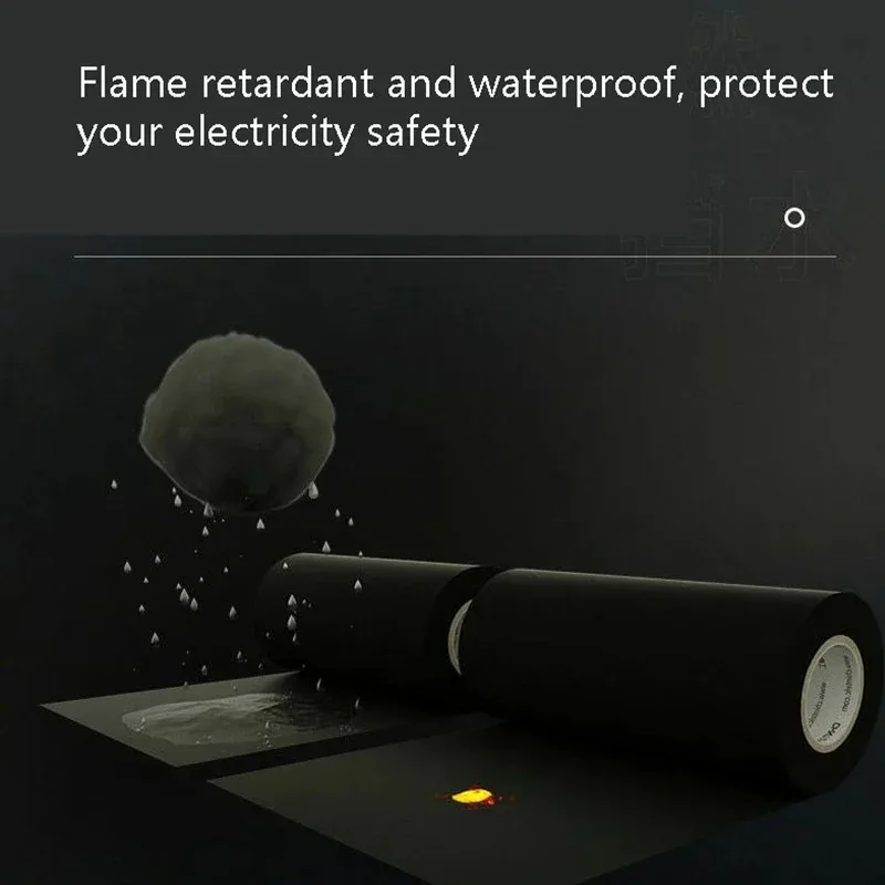 Durable Flame-Retardant Multicolor PVC Electrical Tape - Wear-Resistant, Lead-Free, and Waterproof