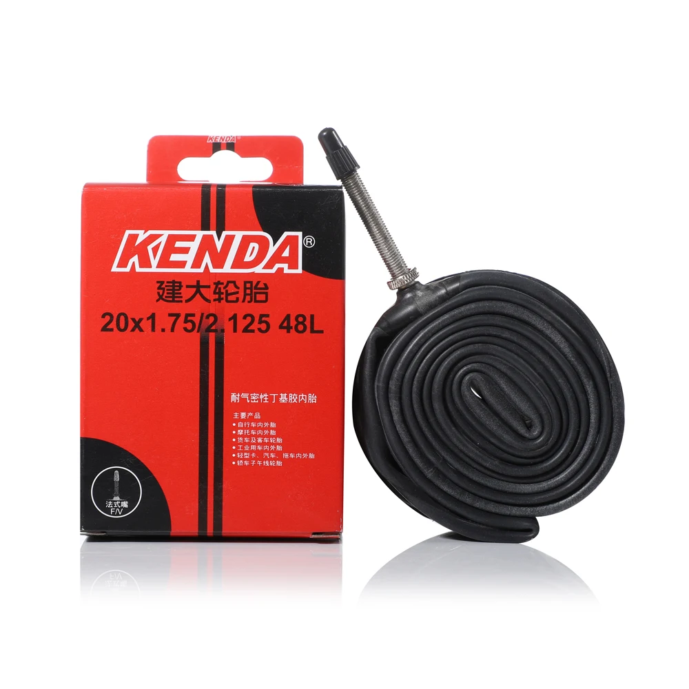 2 個 Kenda 自転車インナーチューブ 20x1.25-1.5 20x1.5-1.75