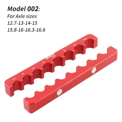 MUQZI Universal Aluminum Magnetic Vice Jaw Clamp with Protective Insert (002 Red)