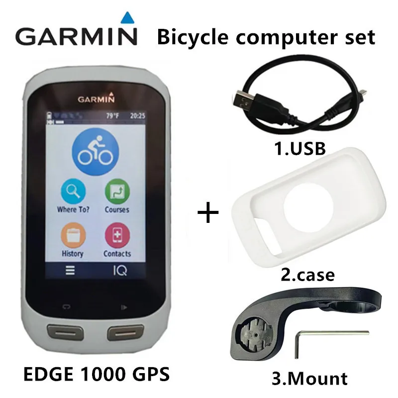 Garmin edge 1000 gps bicicleta equitação computador de segunda mão 95