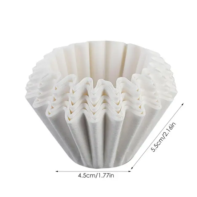 Coffee Filters Paper 50pcs HighEfficiency Coffee Filters Single