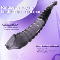 Vibrator für Männer Penis Vergrößerung Hülse Verzögerung Ejakulation Cock Ring Wiederverwendbare Comdom Penis Extender Erwachsene Sex Spielzeug Für Männer 5