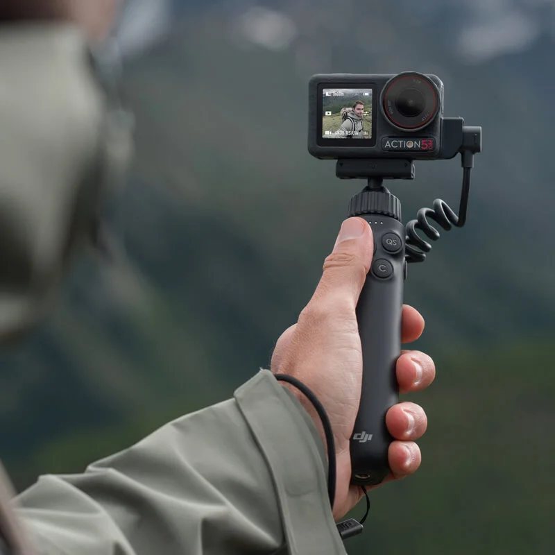 For DJI Original Osmo Action Multifunctional Charging Handle Osmo Action 5 Pro 4