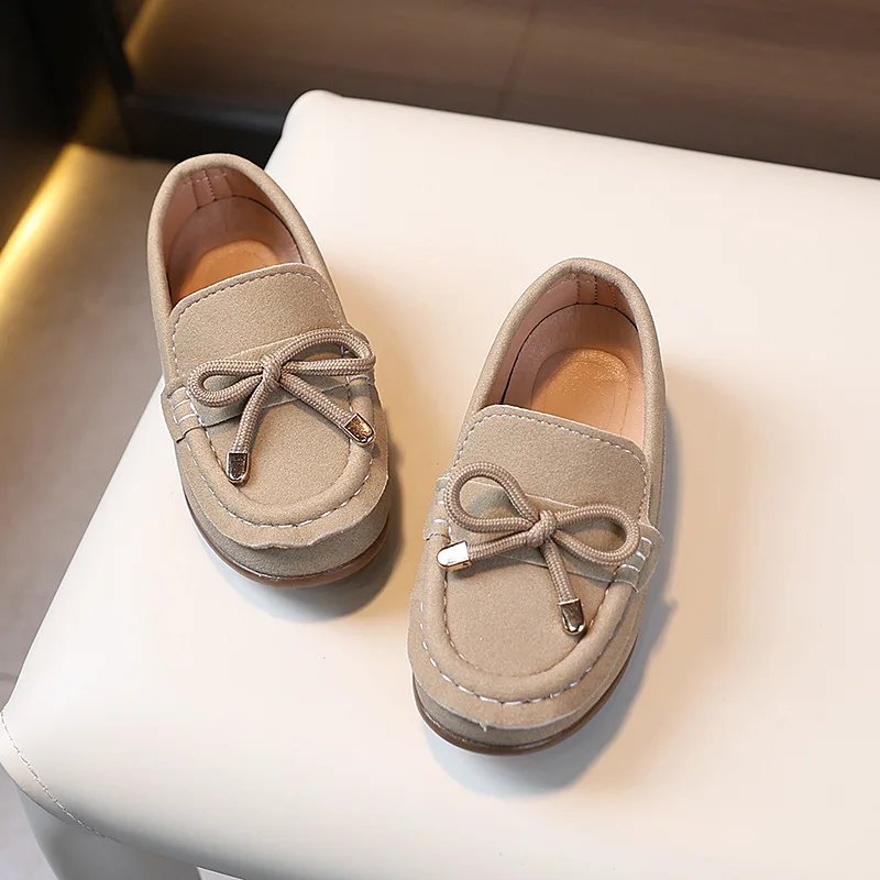 Casual Suede Boys Boat Shoes Handmade Baby Boy Moccain Loafers New