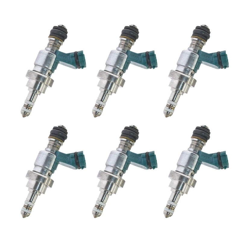 

Форсунка топливного инжектора 6X 23250-31020, подходит для Toyota Mark Brown Lexus IS250 GS300, запчасти