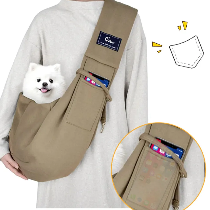 Pet Foldable Shoulder Bag Dog and Cat Internal and External Crossbody Bag Large Capacity Pet Outdoor Carrying Supplies
