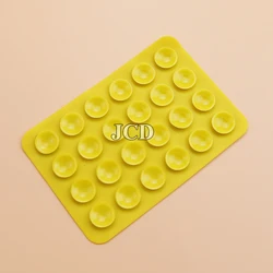 Silicone Suction Cup Phone Holder and Wall Stand (Yellow)
